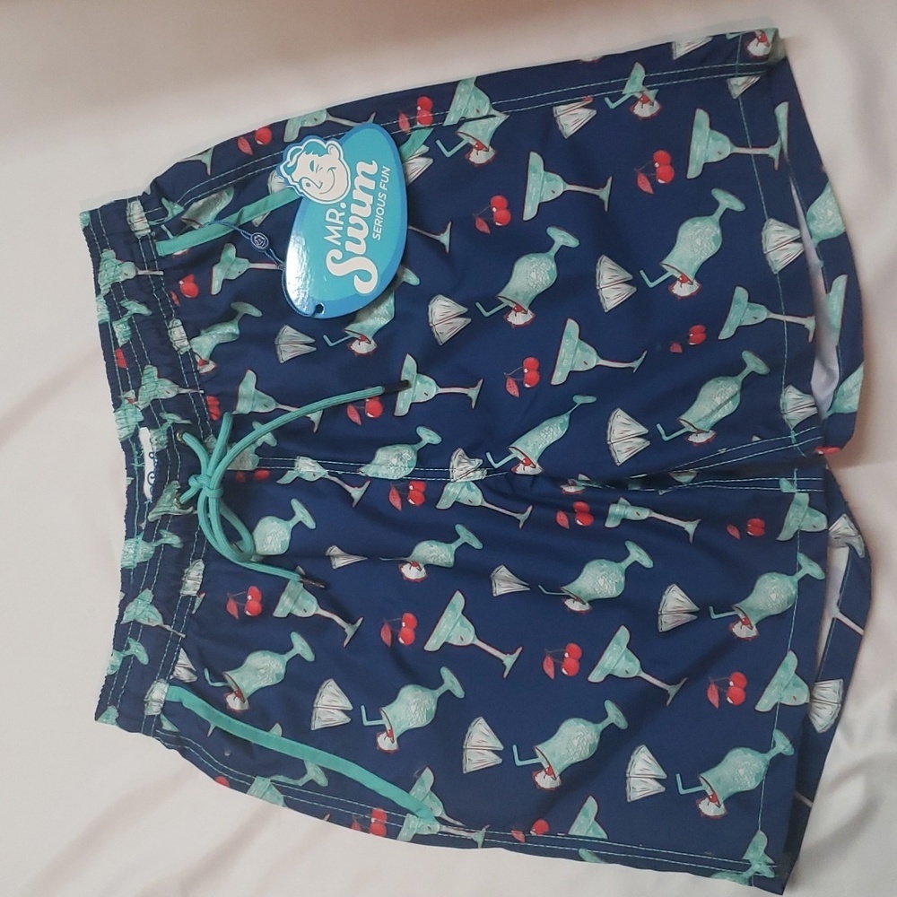 Mr. Swim men's swim shorts, NWT, size small